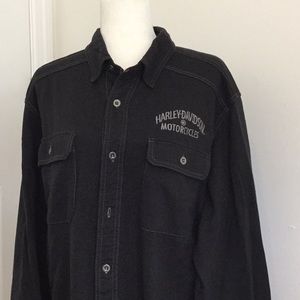 Harley-Davidson Mens long Sleeve Button down shirt